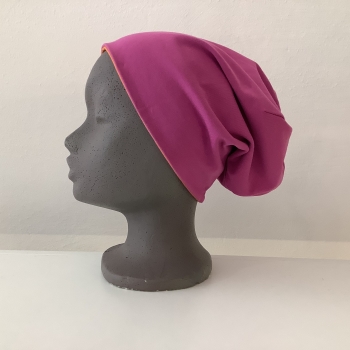 mütze-pink-orange-wenden
