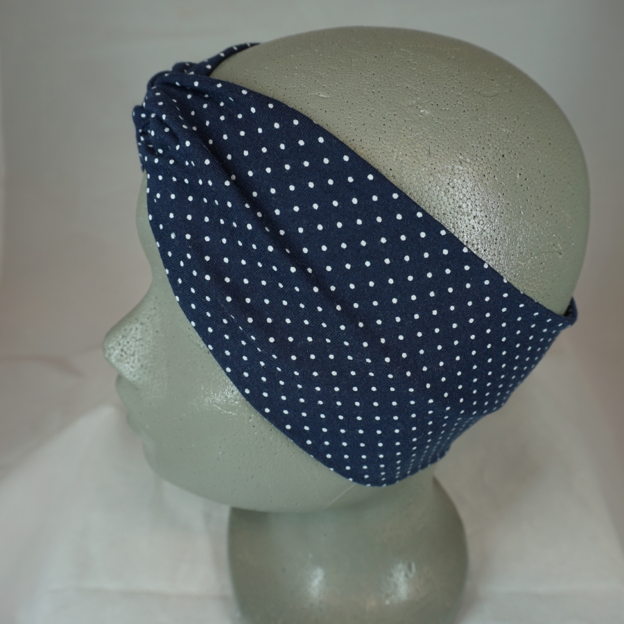 knotenstirnband-jersey-baumwolle-pepafarina-blau-weiss-punkte