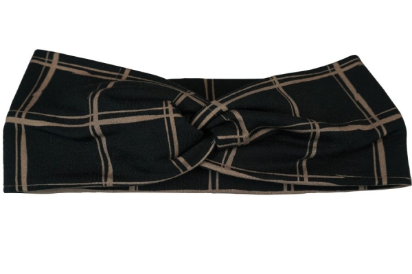 knotenstirnband-french-terry-baumwolle-pepafarina-schwarz-beigen-karos